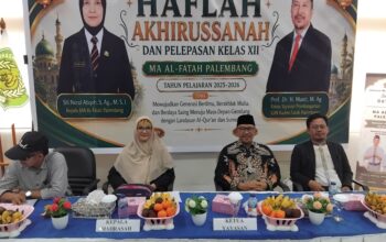 Haflah Akhir Sanah MA Al-Fatah Palembang: Pendidikan Bukan Sekadar Nilai, Tapi Adab dan Keberkahan